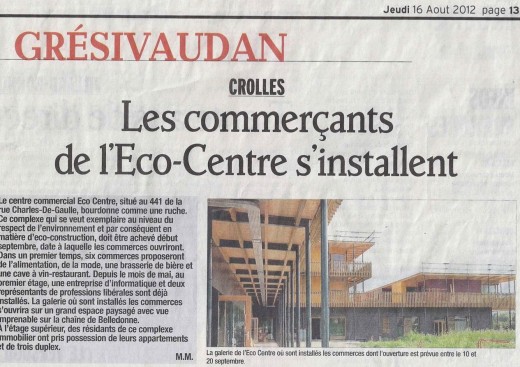 20120816_DauphinéLibéré_EcoCentre_Install